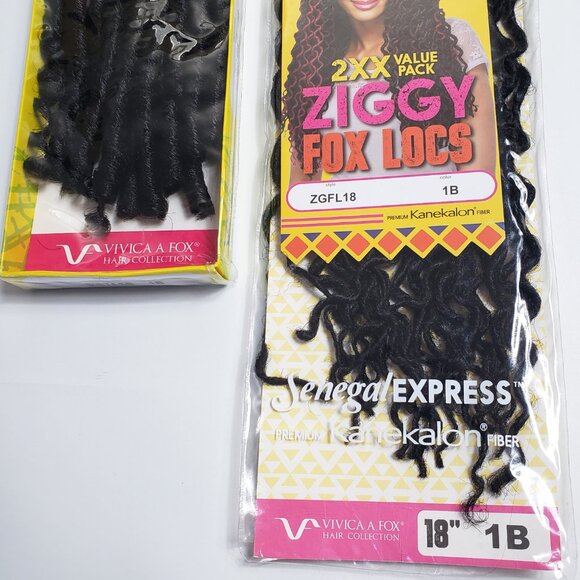 Bundle Lot 6 Hair Extensions Vivica A Fox Braids Synthetic Toyokalon Kanekalon - Picture 7 of 11